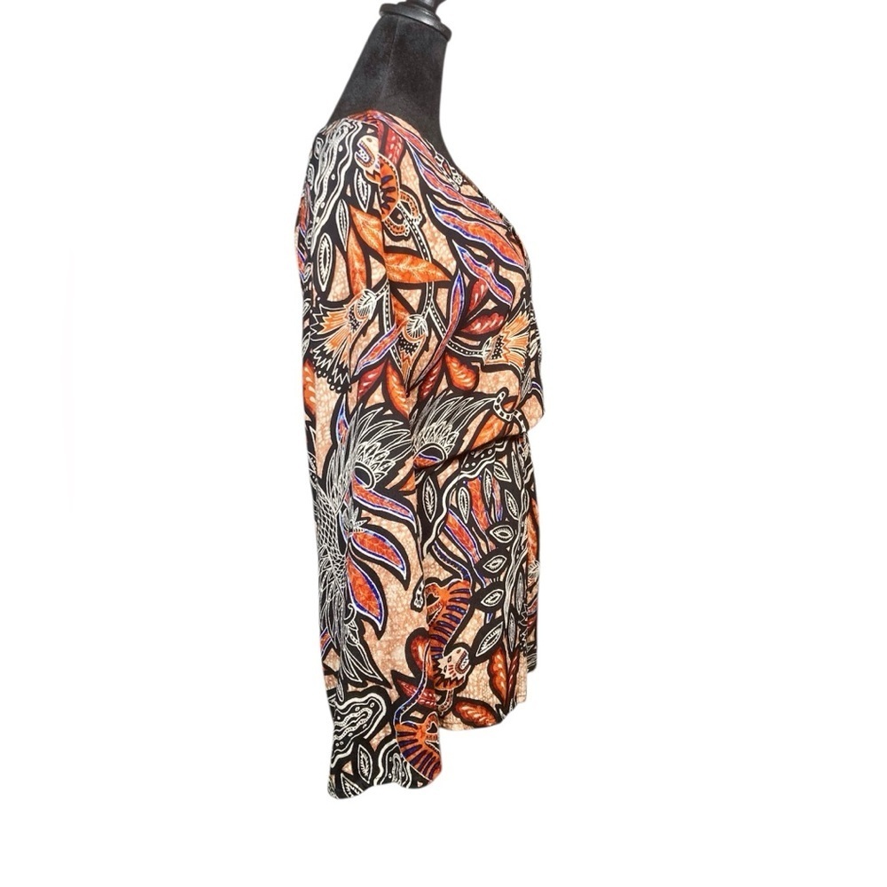 H&M Romper Jungle Print Long Sleeves Size 4​​​ - Picture 4 of 7